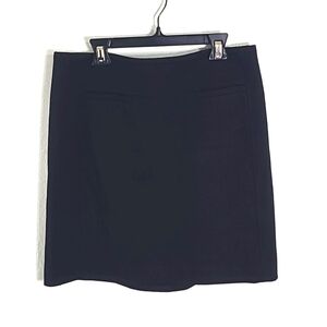 LOFT Elegant Black Mini Skirt